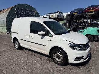 krockskadad bil bedrijf Volkswagen Caddy 1.0 TSI 75KW Airco Navi L1H1 Bleumotion Exclusive Edition Schuifdeur 2019/10