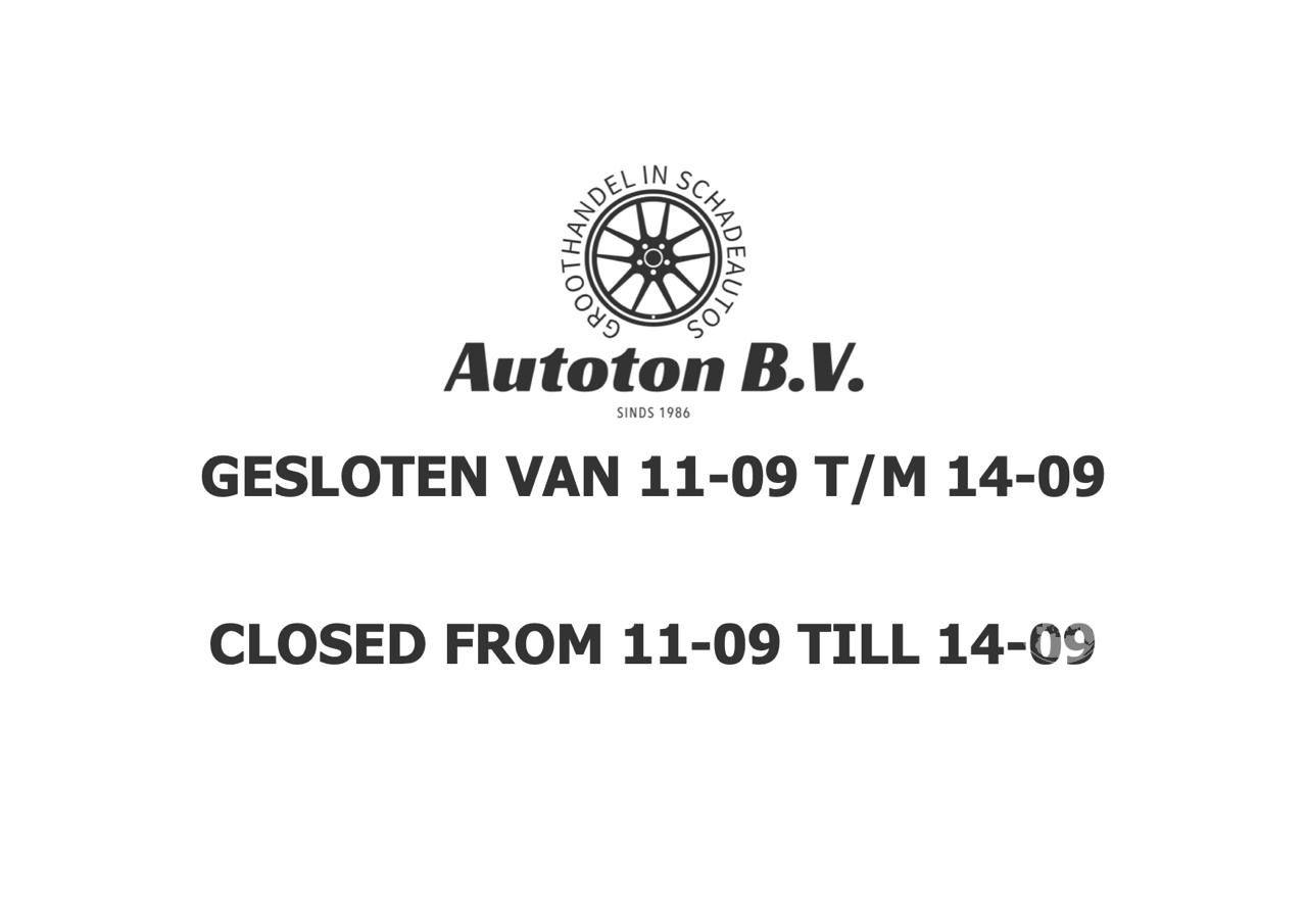 Audi A1 Autoton Gesloten 11-9 T/M 14-9