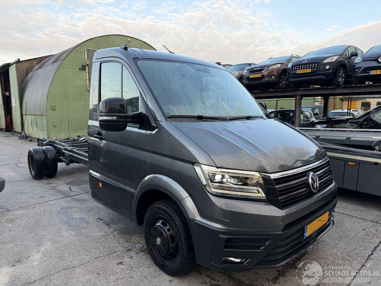 Volkswagen Crafter 2.0 TDI 130KW DSG L5 Dubbellucht Chassis Cabine Clima Navi Led Highline NAP