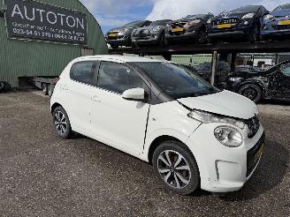 skadebil auto Citroën C1 1.0 e-VTI 51KW Airco Navi Camera Led Shine NAP 2017/5