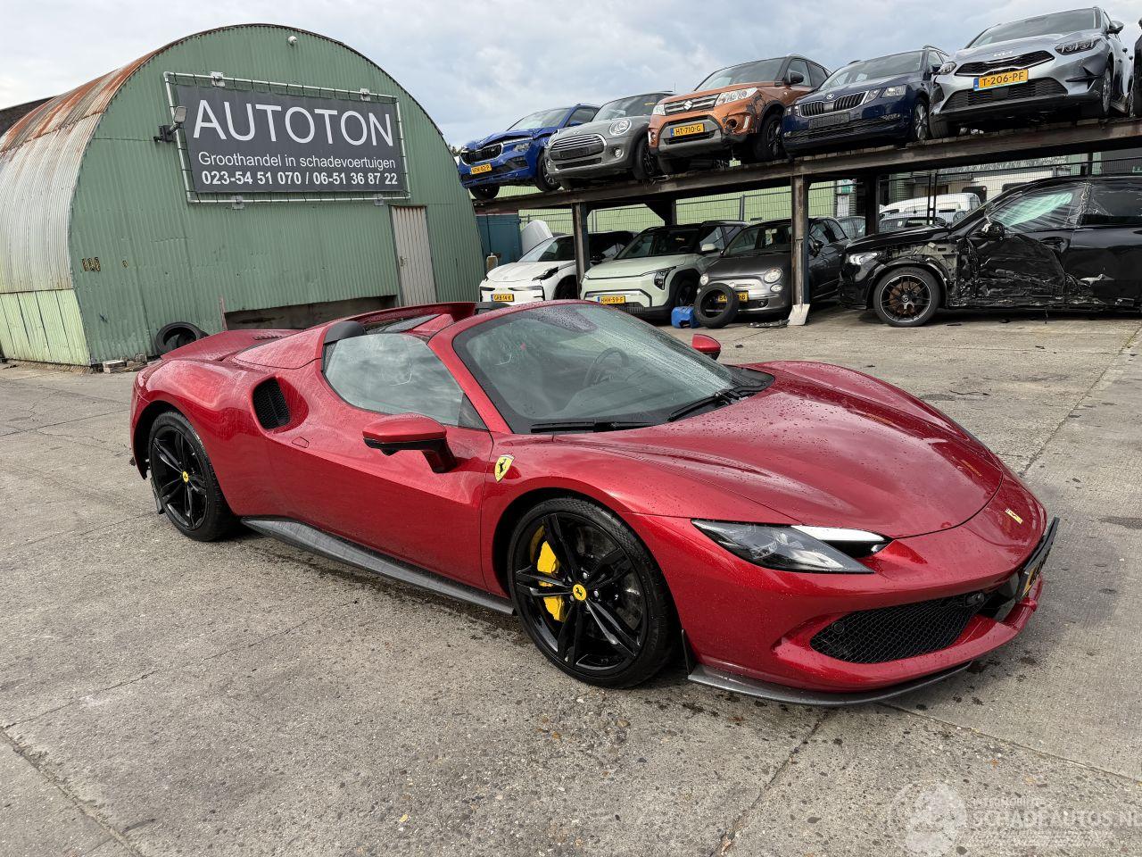 Ferrari 296 GTS 3.0 V6 830PK Hybrid Carbon Keramisch Lift Pass-Display NAP