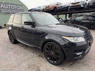 krockskadad bil auto Land Rover Range Rover sport 3.0 SDV6 225KW Autobiography Pano Clima Navi Dynamic NAP 2017/2