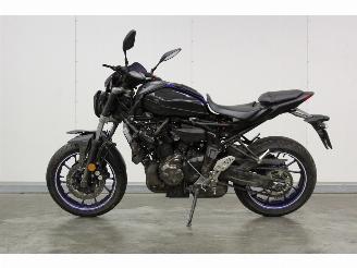 skadebil motor Yamaha MT-07 ABS 2017/6