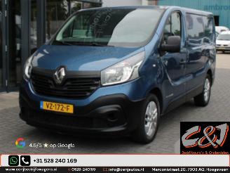 skadebil bedrijf Renault Trafic 1.6 dCi T27 L1H1 Turbo2 Energy airco navi 3 zits zijschade 2016/8