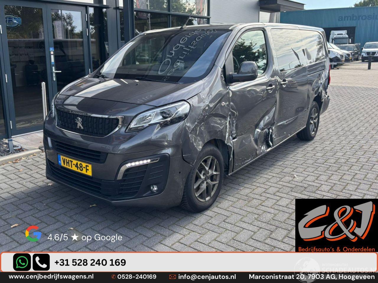 Peugeot Expert 2.0 BlueHDI 180 Long Asphalt DC Zijschade Dubbel Cabine Export