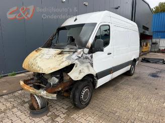 Coche siniestrado Mercedes Sprinter Sprinter 3,5t (907.6/910.6), Van, 2018 315 CDI 2.0 D RWD 2024/12
