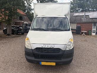 krockskadad bil bedrijf Iveco Daily Koelwagen met luchtvering 2012/12