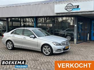 Auto incidentate Mercedes C-klasse 200 184PK Avantgarde Automaat Navigatie Memory Stoelverw. 2012/6