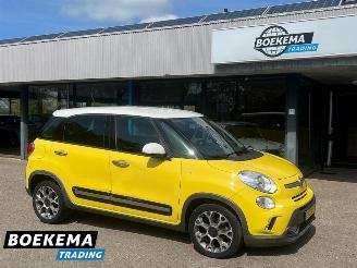 Vrakbiler auto Fiat 500L 0.9 TwinAir Navigatie Airco Cruise Control PDC 2014/7
