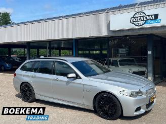 Schadeauto BMW M550 5 Serie M550xd 381PK High Exe HUD Memory Leer Navigatie 2013/10