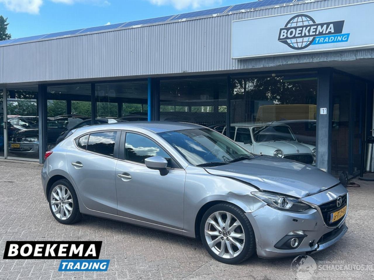 Mazda 3 2.0 GT-M Navigatie Bose Keyless HUD Leer Stoelverw.