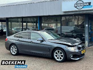 skadebil auto BMW 4-serie 420i Grand Coupe Open dak Navi Clima Cruise 2015/9