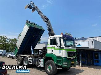 begagnad bil bedrijf MAN TGS 32.400 6X6 Hiab 166Pro Remote Kipper Widespread Euro5 2009/1