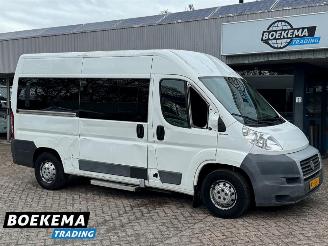 krockskadad bil bedrijf Fiat Ducato 2.3 MJ 120PK 9-Persoons Rolstoellift Luchtvering Webasto Airco 2009/8