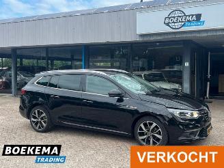 Damaged car Renault Mégane Estate 1.3 TCe Bose Keyless Navigatie Climate Cruise Camera sfeerverl. 2018/9