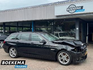 Unfallwagen BMW 5-serie 518d High Executive Xenon HUD Keyless Climate Cruise PDC Trekh. 2017/2
