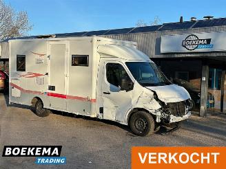 uszkodzony kampingi Opel  Movano 2.3 CDTi Camper Schotel 3xZonnepaneel Navigatie Airco Geveerde-stoel 2013/2