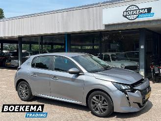 Vrakbiler auto Peugeot 208 1.2 PureTech Blue Lease Navigatie Airco Cruise 2021/5
