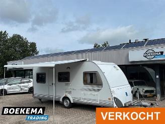 krockskadad bil caravan Knaus  Sudwind 500 Mover Luifel Fietsendrager 2007/3
