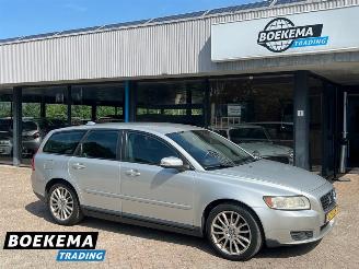 krockskadad bil auto Volvo V-50 1.8 Edition II Leer Climate Cruise PDC 2008/2