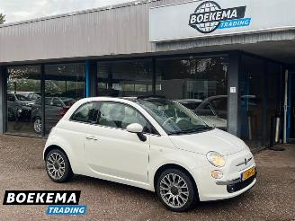 krockskadad bil auto Fiat 500C 1.2 Rock Interscope Airco PDC 2010/4