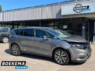 krockskadad bil auto Renault Espace 1.6 TCe Initiale Paris Navi Bose Massage Keyless LED Panorama 2016/1