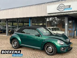 damaged passenger cars Volkswagen Beetle 1.4 TSI Cabrio Xenon Navi Airco Stoelverw. PDC 2018/6