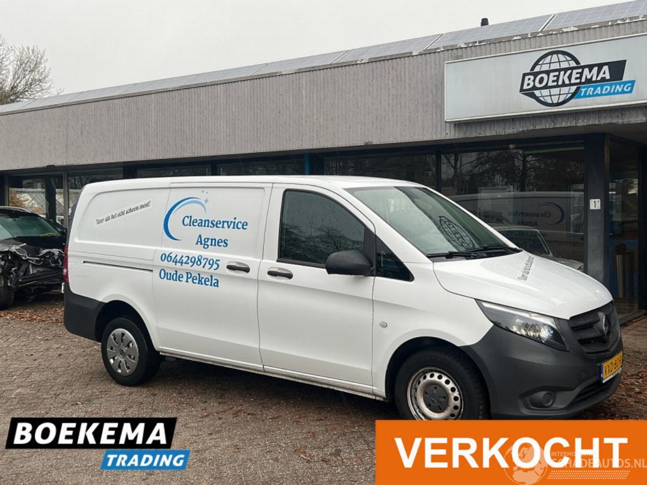 Mercedes Vito 114 CDI Lang Stoelverw. 3-Pers Airco Trekhaak