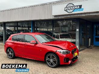 Unfallwagen BMW 1-serie 118i High Exe M-Sport Aut Keyless Led Navi Climate PDC 2018/2