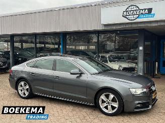 krockskadad bil auto Audi A5 Sportback 3.0 TFSI V6 Quattro 272PK S-Line Aut Open-Dak Cruise PDC 2013/1