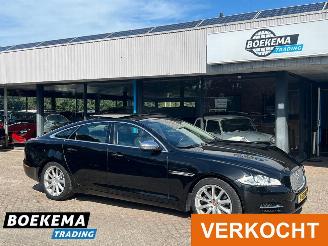 damaged passenger cars Jaguar XJ 3.0 V6D Premium Luxury Panorama Memory Meridian 2015/5