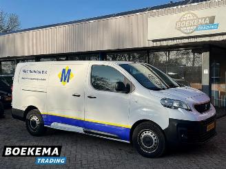 krockskadad bil bedrijf Peugeot Expert 2.0 BlueHDI 120 Lang Premium 3-Pers Navi Camera Cruise Airco Trekh. 2020/10