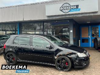 krockskadad bil auto Volkswagen Golf 2.0 TFSI GTI 200PK DSG Leer Climate Cruise 2008/11