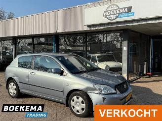 krockskadad bil auto Toyota Corolla 1.6 VVT-i Linea Terra Airco 2002/4