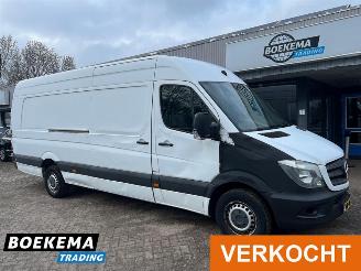 krockskadad bil bedrijf Mercedes Sprinter 313 2.2 CDI 432L Maxi Automaat Navigatie Camera Airco 2015/10