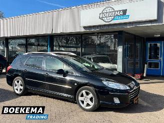 skadebil auto Peugeot 407 2.0 Signature Pack Premium Panorama Navigatie Leer Cruise 2010/10