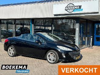 krockskadad bil auto Peugeot 308 CC 1.6 THP Noir & Blanc Leer Stoel/Nekverw. Cruise Control 2011/1