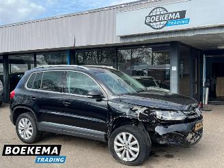 Voiture accidenté Volkswagen Tiguan 1.4 TSI R-Line DSG Dynaudio Stoelverwarming Climate Cruise 2014/1