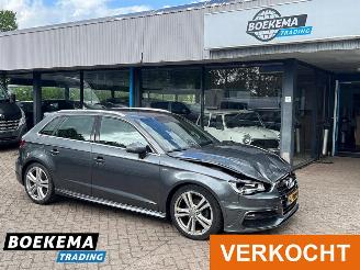 Damaged car Audi A3 Sportback 1.4 TFSI CoD S-Line Navigatie Cruise Climate PDC 2015/6