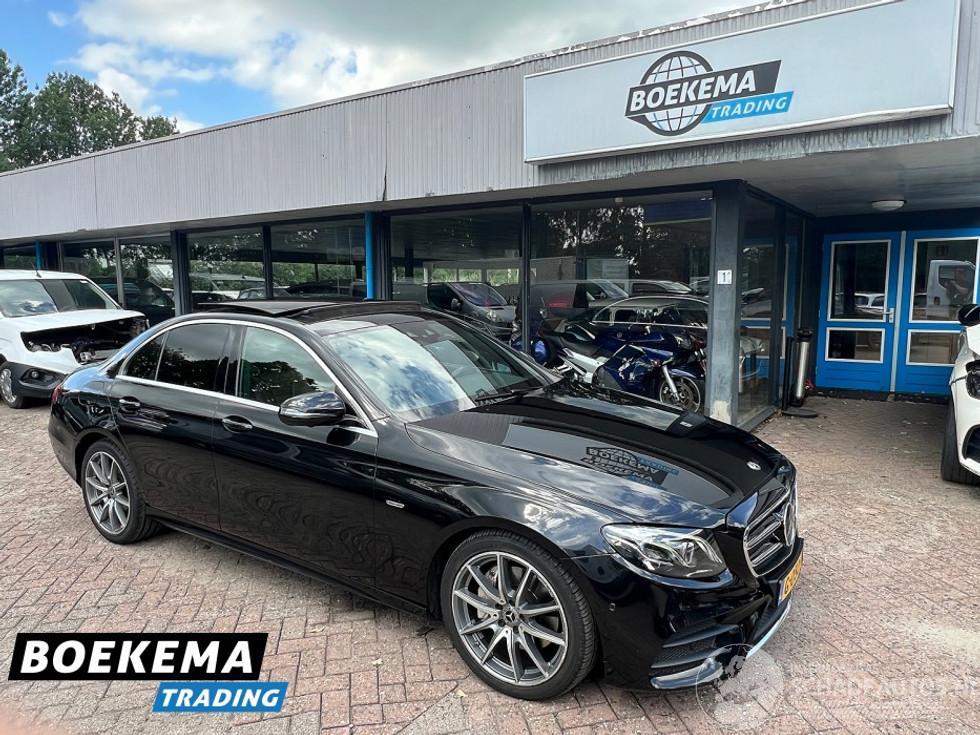 Mercedes E-klasse 220 d Business Sol AMG Panorama Burmester Memory Leer Lane-Ass Camera