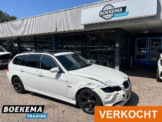 krockskadad bil auto BMW 3-serie 330xd Dynamic Exe Automaat Panorama Climate Cruise Navigatie 2006/10