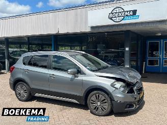 krockskadad bil auto Suzuki S-Cross SX4 1.6 Exclusive Navigatie Stoelverwarming Cruise Control 2014/1