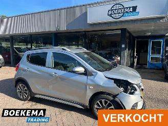 krockskadad bil auto Opel Karl 1.0 Rocks Online Edition Cruise Airco Elektrische ramen 2018/10