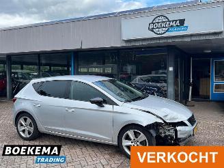 krockskadad bil auto Seat Leon 1.8 TSI FR 179PK Automaat Navi Cruise Clima 2015/9