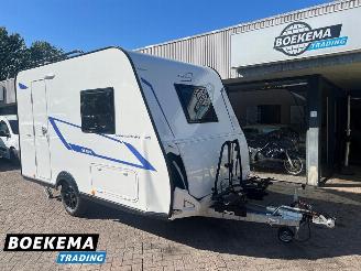 krockskadad bil caravan Caravelair  ALBA 325 Anniversary Fietsendrager 2026/6
