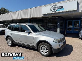 Damaged car BMW X3 2.0i Executive Leer Stoelverwarming Clima Cruise 2007/8