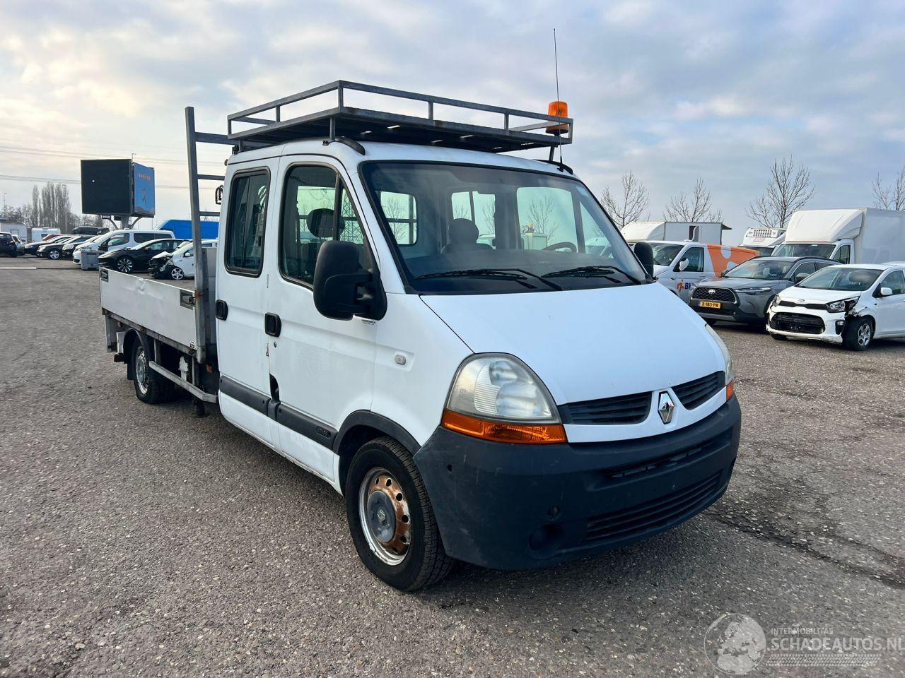 Renault Master 2.5 DCI Bakwagen met kraan GEEN DOCUMENTEN