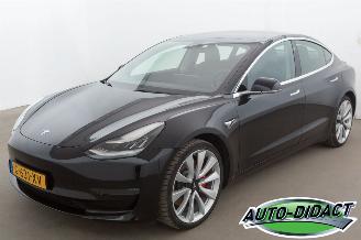Schadeauto Tesla Model 3 Performance AWD 75 KWH 2019/12