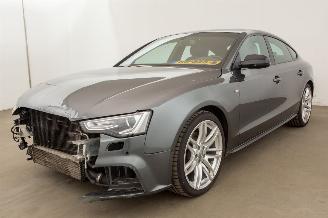 skadebil auto Audi A5 2.0 TFSI quattro Automaat Clima Navi Elek Dak Sport Edition 2015/12