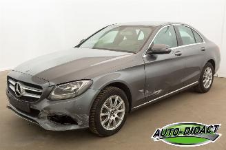 krockskadad bil auto Mercedes C-klasse C180 Clima Navi Leder Berline 2018/1